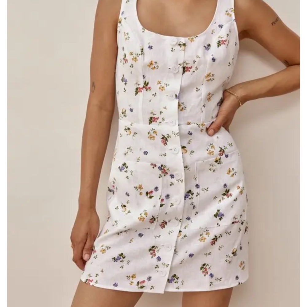 NWT Reformation Jill dress in Orchard size 8